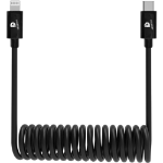 DEQSTER Spiral Charging Cable USB-C to Lightning