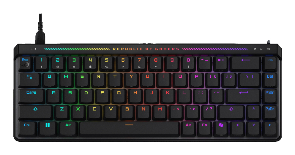 ASUS ROG Falchion Ace HFX keyboard Gaming USB French Black