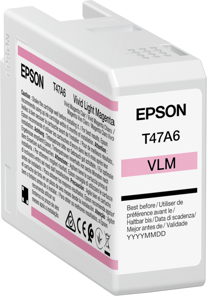 Epson C13T47A60N/T47A6 Ink cartridge light magenta 50ml for Epson SC-P