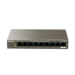 Tenda TEF1109P-8-102W network switch Fast Ethernet (10/100) Power over Ethernet (PoE) Metallic