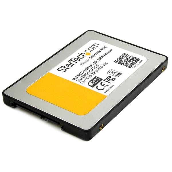 Image of StarTech.com M.2 SSD to 2.5in SATA III Adapter - M.2 Solid State...