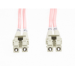 4Cabling FL.OM1LCLC1MP InfiniBand/fibre optic cable 1 m LC Pink