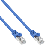 InLine Patch Cable SF/UTP Cat.5e blue 7.5m