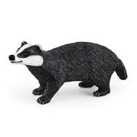 Image of Schleich Wild Life Badger - 3 yr(s) - Boy/Girl - Black - White - 1...