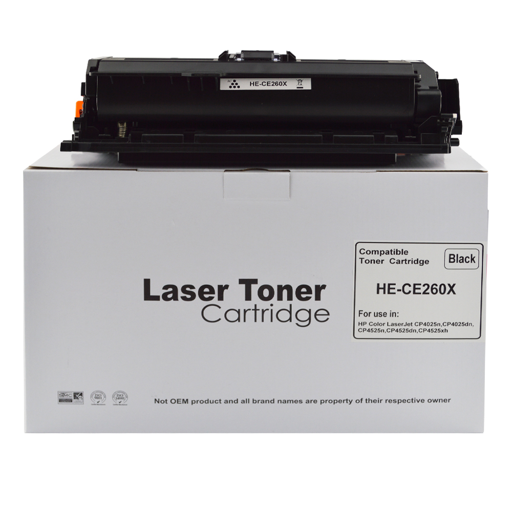 Image of CTS Wholesale Remanufactured HP Laserjet CP4025 High Yld Black CE260X