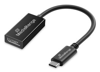 EU Product - USB-C zu DP Audio/Video Konverter, 20cm, sw thumbnail