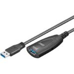Goobay 5m USB 3.0 USB cable USB 3.2 Gen 1 (3.1 Gen 1) USB A Black