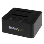 StarTech.com USB 3.0 / eSATA Dual Hard Drive Docking Station with UASP for 2.5/3.5in SATA SSD / HDD â€“ SATA 6 Gbps