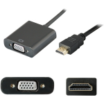AddOn Networks 0B47069-AO-5PK video cable adapter 0.2 m HDMI VGA (D-Sub) Black