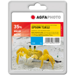 AgfaPhoto APET181CD inktcartridge 1 stuk(s) Cyaan