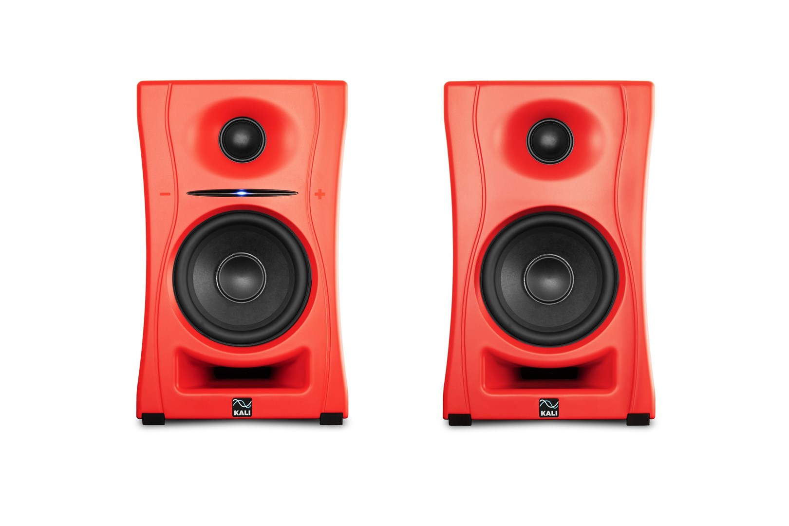 KLD Kali Audio LP-UNF-R - a pair of Bluetooth monitor speakers (red)