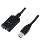 LogiLink 5.0m USB 3.0 M/F USB cable 5 m USB 3.2 Gen 1 (3.1 Gen 1) USB A Black