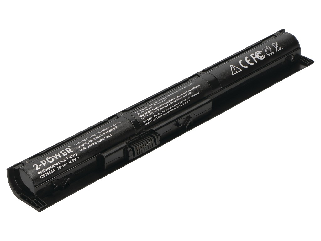 Image of 2-Power 14.8v, 4 cell, 38Wh Laptop Battery - replaces HSTNN-DB6I