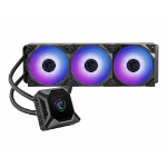 MSI MPG CORELIQUID K360 CPU AIO Cooler with LCD CPU Mount for Intel and AMD Platforms
