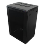 Penn Elcom R6418V-M6 rack cabinet 18U Wall mounted rack Black