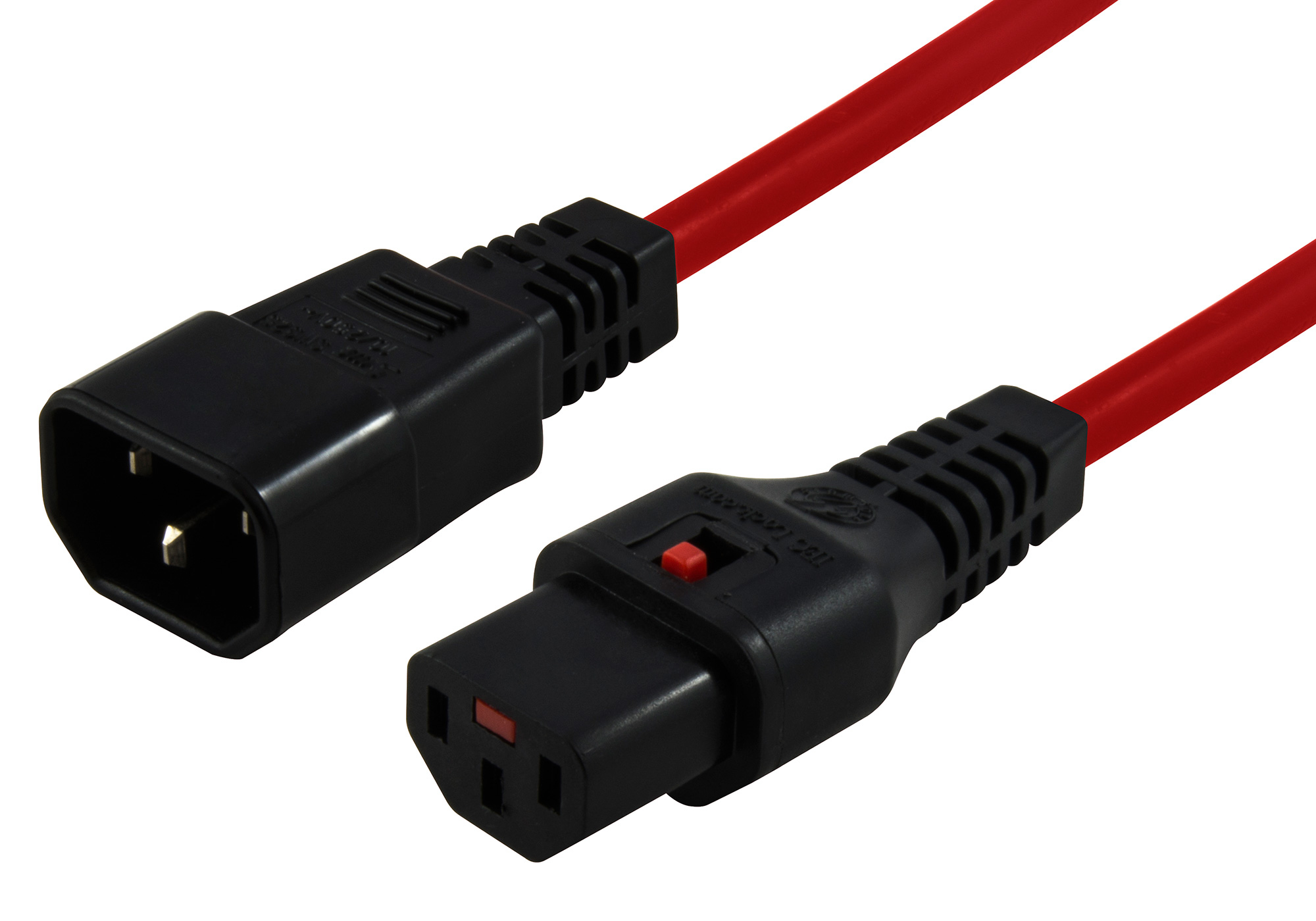 Scolm 1M C14-C13 Lck Rd PVC 1.0MM