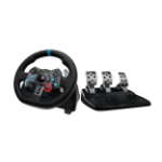 Logitech G 941-000110 Gaming Controller Black USB Steering wheel + Pedals PC, PlayStation 4, Playstation 3