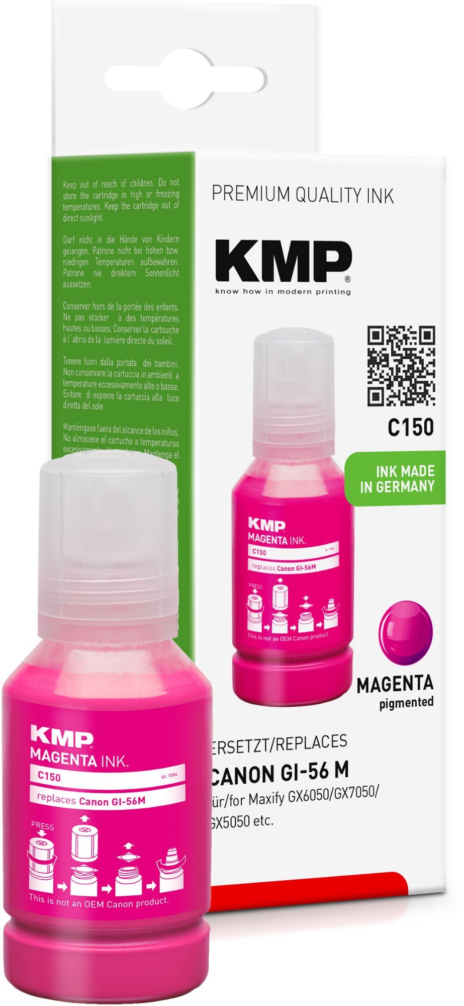 KMP 1584,0006 ink cartridge 1 pc(s) Compatible Magenta