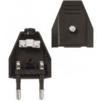Bachmann 900.002 electrical power plug Black 2P