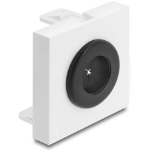 DeLOCK Easy 45 Cable Bushing round Ã˜ 16 mm white / black