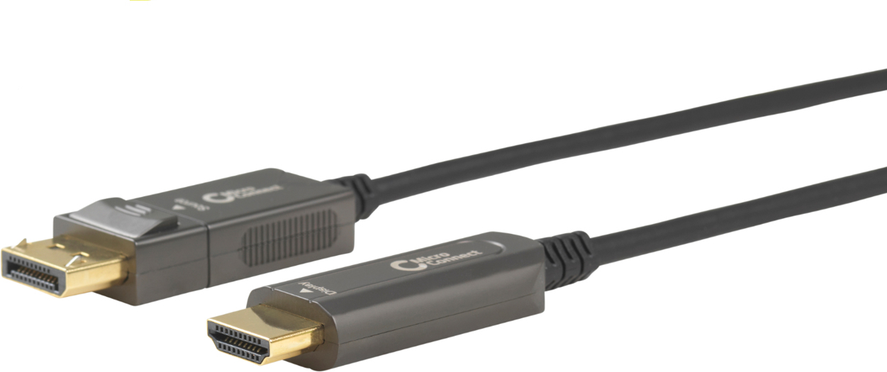 Microconnect DP-HDMI-1000V1.4OP video cable adapter 10 m DisplayPort HDMI Type A (Standard) Black
