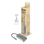 CLUB3D USB3.2 Gen1 Type-C to Dual Link DVI-D HDCP OFF version Active Adapter M/F for Apple Cinema Displays