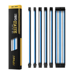 Antec PSU -  Sleeved Extension Cable Kit V2 - Blue / White / Black . 24PIN ATX, 4+4 EPS, 8PIN PCI-E, 6PIN PCI-E, Compatible with Standard PSU (LS