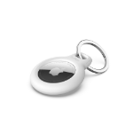 BELKIN SECURE HOLDER WITH KEYRING FOR AIRTAG - WHITE