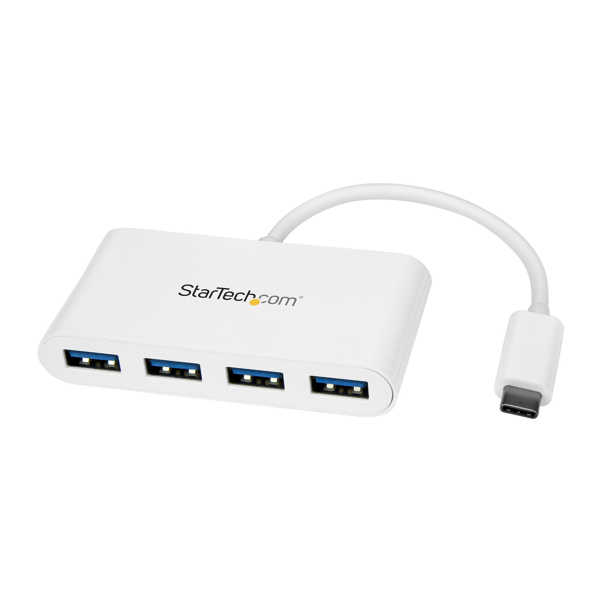 Image of StarTech.com 4 Port USB C Hub with 4x USB-A Ports (USB 3.0...
