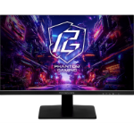 Asrock Phantom Gaming PG27FFX1B 27 Inch FHD (1920 x 1080) Flat IPS Gaming Monitor, 520Hz Refresh Rate 1ms Response Time, 2 x HDMI 2.1, 1 x DisplayPort 1.4, 2 x USB 3.2 Gen1 Type-A, 1 x USB 3.2 Gen1 Type-B, 1 x Headphone Out