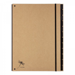 Pagna 44012-11 tab index Conventional file folder Cardboard Brown