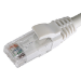 Cablenet 2m Cat6 RJ45 White U/UTP LSOH 24AWG Snagless Booted Patch Lead