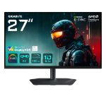 GIGABYTE MO27Q2A 27” OLED 2K QHD Gaming Monitor - 2560 x 1440, 280Hz, 0.03ms, 250 cd/m², FreeSync Premium Pro, DisplayHDR True Black 400, HDMI 2.1, Displayport 1.4