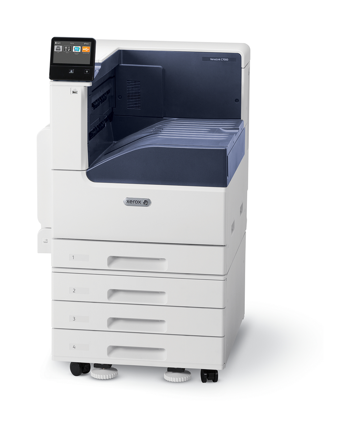 Xerox VersaLink C7000 A3 35/35 ppm Duplex Printer Adobe PS3 PCL5e/6 2 Trays Total 620 sheets