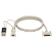Black Box EHNUSB-0001 KVM cable White 11.8" (0.3 m)