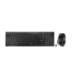 CHERRY DW 9500 SLIM toetsenbord Inclusief muis Universeel RF-draadloos + Bluetooth AZERTY Frans Zwart, Grijs