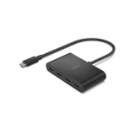 Belkin AVC018BTBK hub & concentrateur USB Type-C 10000 Mbit/s Noir