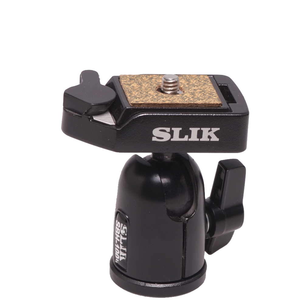 SBH-100DQ tripod head Black 1/4" Ball