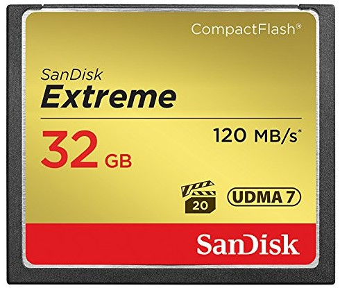 Image of SanDisk 32GB Extreme CompactFlash