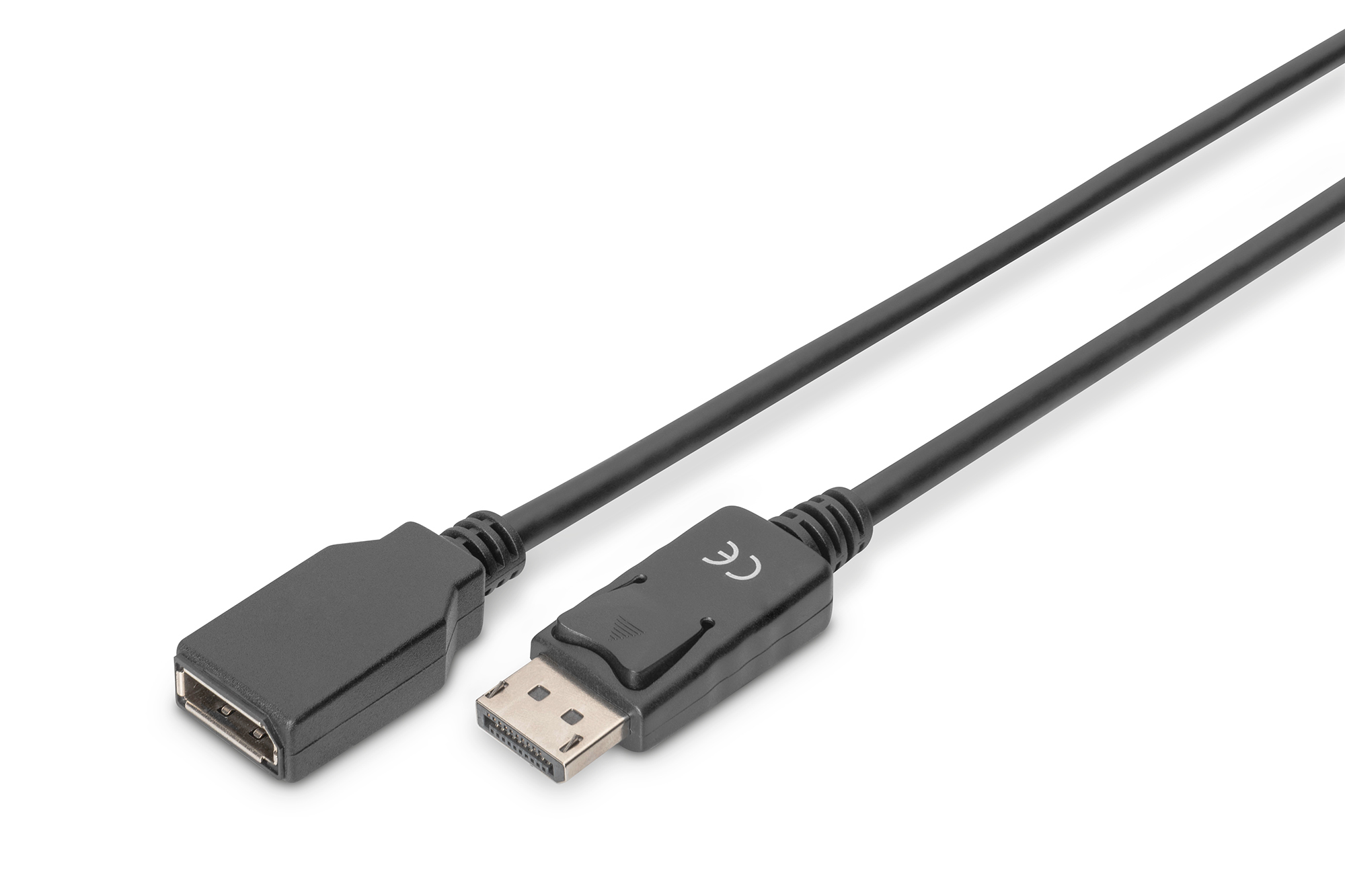 Photos - Cable (video, audio, USB) Digitus DisplayPort extension cable, DP AK-340200-020-S 