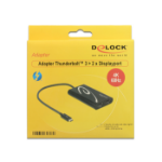 DeLOCK 62708 video cable adapter 0.27 m Black