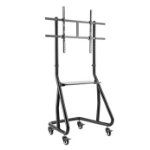Allmounts Floor Trolley with Shelf 2.67 m (105") Black