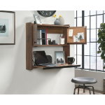 Teknik Hampstead Park Space Saving Wall Desk Walnut - 5423704 DD
