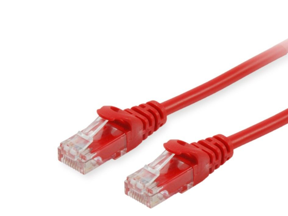 Photos - Cable (video, audio, USB) Equip Cat.6 U/UTP Patch Cable, 10m, Red 625426 