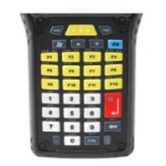 Zebra ST5014 mobile device keyboard Black, White, Yellow Numeric