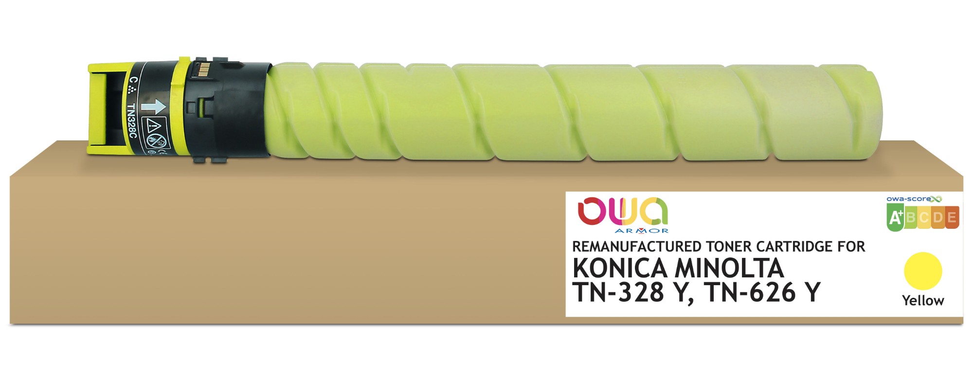 Armor OWA Toner komp. Konica TN-328Y (28.000 S.) toner cartridge 1 pc(s) Compatible Yellow