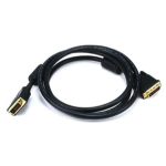 Monoprice 2408 DVI cable 71.7" (1.82 m) DVI-D Black