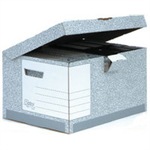 Bankers Box FELLOWES FLIP TOP CONTAINER BX PK10