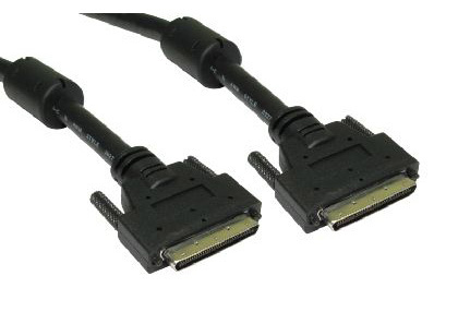 Cables Direct 1m, U2CN68 M/M, SCSI-5 SCSI cable Black External 68-p