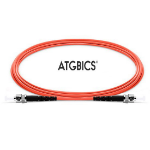 ATGBICS ST-ST OM2, Fibre Optic Cable, Multimode, Simplex, Orange, 3m